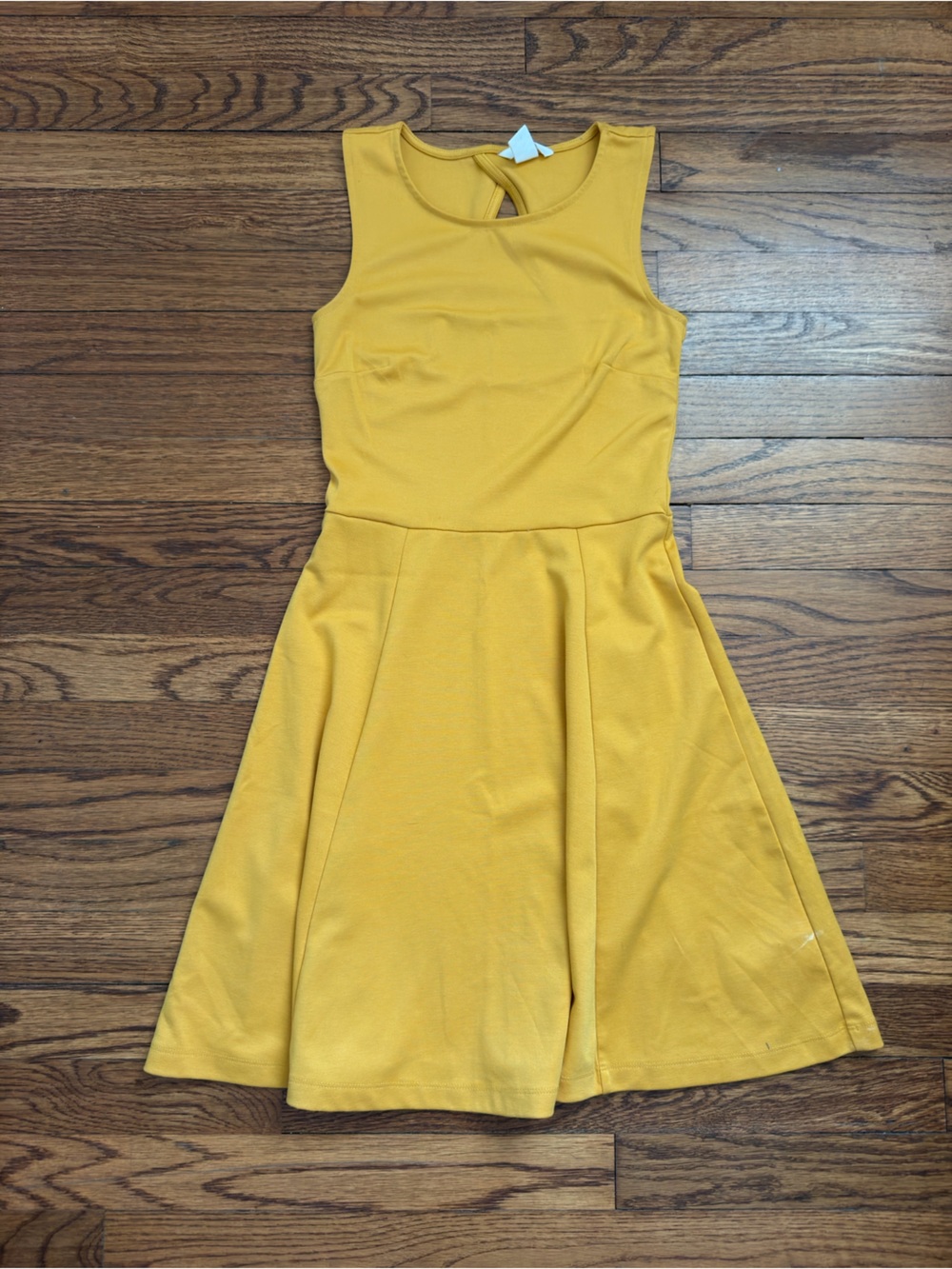 H&M Mustard Swing Dress